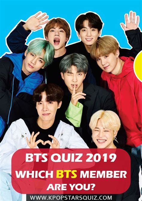 which bts member quiz.